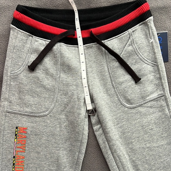 NWT UMD Terps Sweatpants Jogger Sweat Pants University Maryland Womens M - Picture 11 of 17